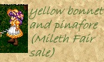 yellow pinafore set, Mileth Fair Sale