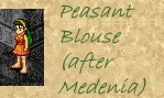 peasant blouse design, after the discovery of Medenia